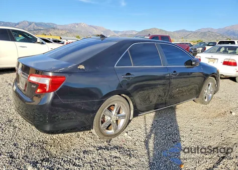 2012 Toyota Camry Se z USA, uszkodzony, nr VIN 4T1BK1FKXCU522936